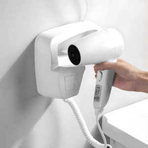 Hair dryer for bathroom