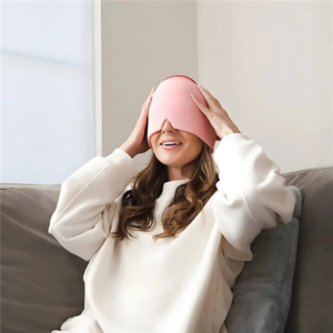 Headdress to relieve headache pain