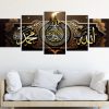 A painting of Islamic art