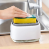 Laundry soap dispenser tray